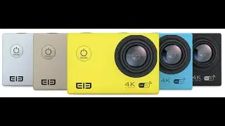 Супер Экшен Камера ELECAM ELE Explorer 4K В Работе! Sports Camera 16MP! Стиль Мощь Качество Дизайн!