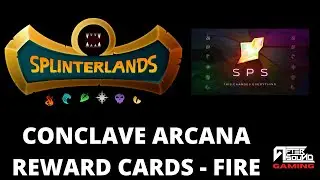 Карты наград Conclave Arcana &mdash; Fire (Splinterlands)
