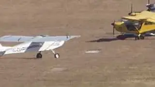 Pottier P130 EC-ZSH landing at LEIG on Aerosport 2015