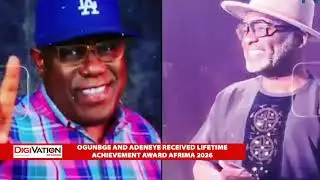 Ogunbge and Adeneye Received Lifetime Achievement Award AFRIMA 2026