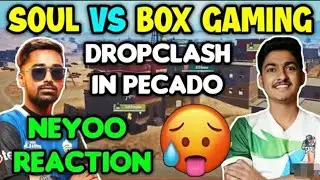 Neyoo reaction on Soul vs Box Gaming 4v4 dropclash 😳 Pecado fight 🇮🇳