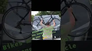 Jacket-It bike rack by Lippert! #camping #rv #bike #towing