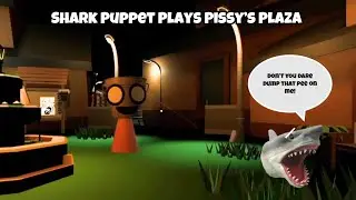 SB Movie: Shark Puppet plays Pissy&rsquo;s Plaza!