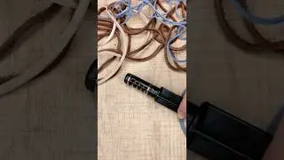 Can&rsquo;t find the right color lace? Lace Maker makes it easy! #LeatherLace #LaceMaker #LeatherBraiding