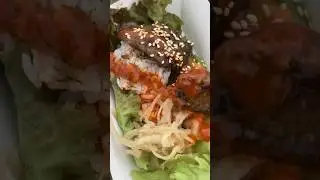 Korean BBQ at Queens Night Market. I could eat this all night. 🤤🥬🍖 #foodreviews #queens #foodie
