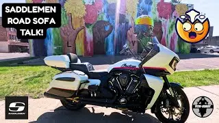@saddlemenusa Road Sofa Seat for @Indian_Motorcycle