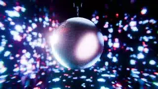 2 Hour Disco Ball Neon Loop 🪩 Colorful Party & Chill Visuals in 4K