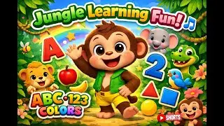 Nursery Rhymes & Kids Songs 🐘 | ABC Learning Jungle Fun