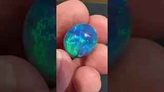 Massive Double sided Investment Black Opal #opal #gem #collector