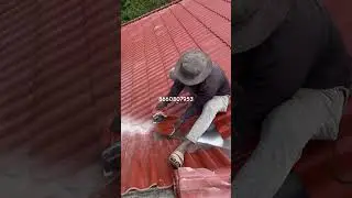 Ceramic roofing tile #roofingmaterials #video #construction #claytileroofing #shorts