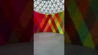 Immersive Color Explosion: Running Through the Vibrant Spectrum 🌈