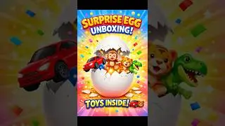 Surprise Egg Unboxing 🥚✨ | Fun Kids Short #shorts