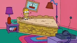 The Simpsons Season 15-All Scenes On the Couch