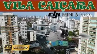 DRONE NA VILA CAIÇARA BAIRRO NOBRE DE PRAIA GRANDE