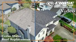 Cedar Shake Roof Replaced With Modern Solution
