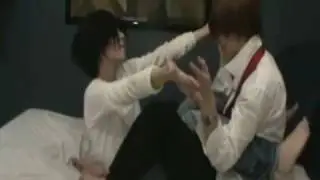 Death Note Cosplay: LxLight Bloopers