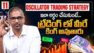 Oscillator Trading Strategy | Intraday Trading Strategy | Support & Resistance | Lalithendra Nadh