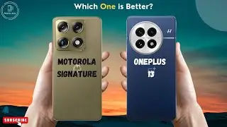 Motorola Signature vs OnePlus 13