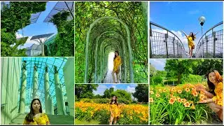 University of Warsaw Library.Largest roof gardens in Europe.Biblioteka Uniwersytetu Warszawskiego.