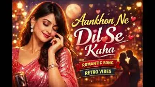 Aankhon Ne Dil Se Kaha ❤️ | Retro Love Song 2026 | Asha Style Vibe | Romantic Hindi Song