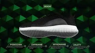 STYLOWE DAMSKIE LEKKIE BUTY SPORTOWE MIA CZARNE
