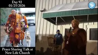 Day 92 : Peace Sharing Talk at New Life Church in Wake Forest_ North Carolina | Walk For Peace