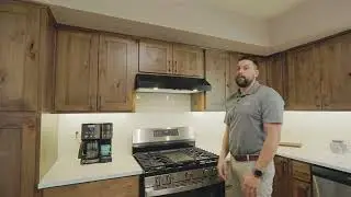 Kitchen Remodel Walk Through - Rustic Cabinets