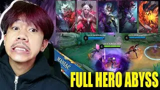 META FULL HERO ABYSS BERSAMA SQUAD MASTAKA RANCUNG - Mobile legends