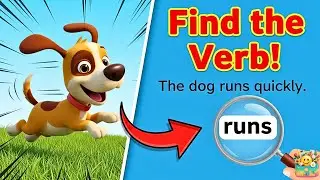 Are You a Verb Master? 🕵️ Spot the Verbs Quiz for Kids!