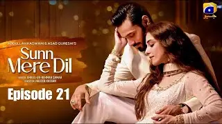 Sunn Mere Dil | Episode 21 | Wahaj Ali | Maya Ali | Usama Khan | Hira Mani Saba Hameed |
