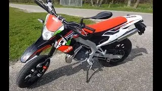 Aprilia SX 50 2018 - Walk around and sound