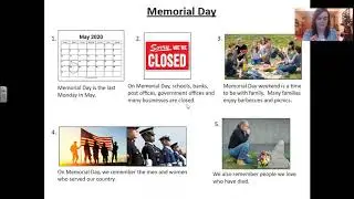 ESL Holidays/Special Days:  Memorial Day
