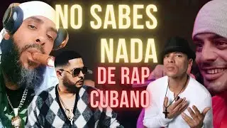 VICO C CORREGIDO POR RAPERO CUBANO POR DEFENDER A AL2!