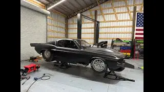 Street Outlaws - Justin Swanstrom&rsquo;s Outdated NPK Mustang going Small Tire Racing