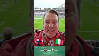 Norge - Italia 3-0 VM Kvalifisering festaften p&aring; Ullevaal Stadion 06.06.2025