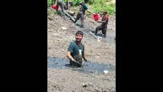 How to catching fish in mud with entertainment 😄#@hasan1992mht #youtubeshort #shorts #short