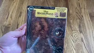 Hocus Pocus 25th Anniversary Blu-ray Steelbook Unboxing [Best Buy Exclusive]