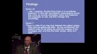 Improving the cancer care system