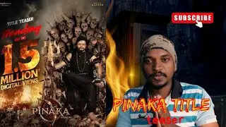 Pinaka Title Teaser |Reaction | T.G Vishwa Prasad | Ganesh | Dhananjaya | PMF