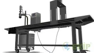 Tin Filling Machines With Load Cell (with Covering unit) 3d Animation