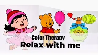 💖 Cute Coloring for Mind Relaxation 