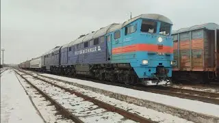(УЗ) 2ТЭ116-1315 | ПОЕЗД БУХАРЕСТ КИЕВ | Станция Реуцел 