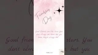 Happy Friendship Day GIF | Cute Video | #whatsappstatus #friends #friendshipday