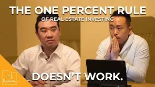 WHY THE 1% RULE of real estate investing DOESN'T WORK...