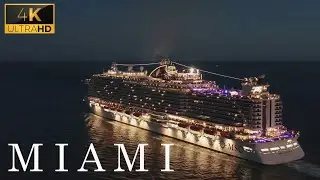 Mami City  4K Cinematic Video | Miami, USA 🇺🇸 - By Drone | Cinematic Travel Film
