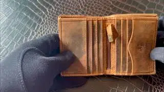 Visconti Hunter Arrow Leather Wallet | Compact Elegance from the Hunter Collection