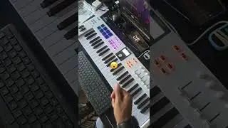 Keylab essential 49 I Power on #arturia #keyboard #musica #musiclessons #midi #beats