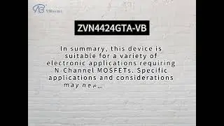 ZVN4424GTA-VB an N-channel SOT223 package MOS tube