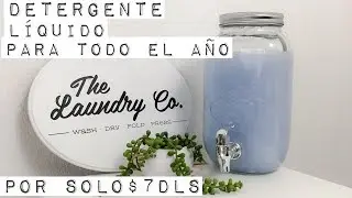 MULTIPLICA DETERGENTE LIQUIDO PARA ROPA | ACTUALIZADO | REDUCE EL CONSUMO DE PLÁSTICO