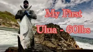 FIRST ULUA! | Spearfishing Maui |